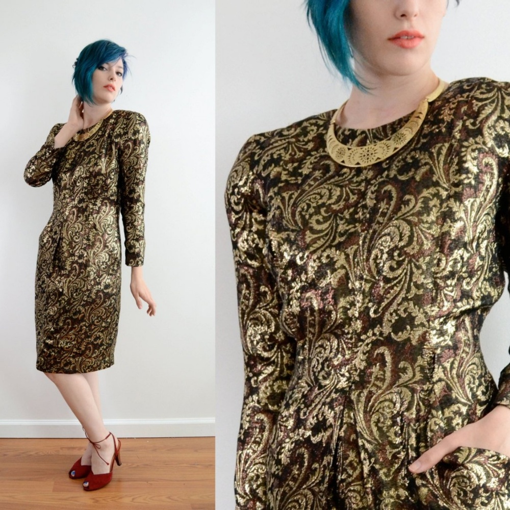 Vintage Victor Costa Cocktail Dress